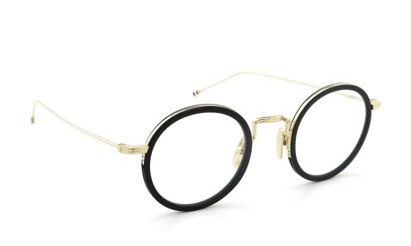 THOM BROWNE. TB-906 46 01 BLK/GLD