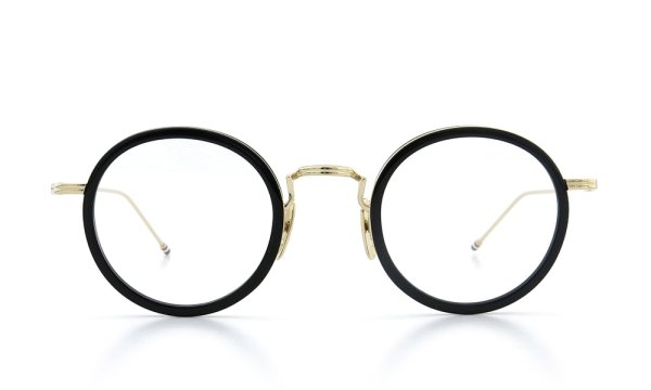 THOM BROWNE. TB-906 46 01 BLK/GLD