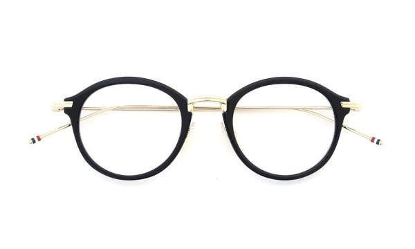 THOM BROWNE. TB-908 46size 01 BLK-GLD