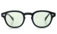 MOSCOT レムトッシュ サングラス BLACK ライトグリーンレンズ