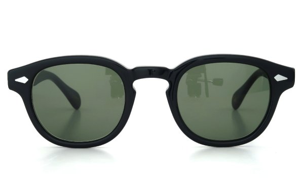 MOSCOT レムトッシュ サングラス BLACK ダークグリーンレンズ