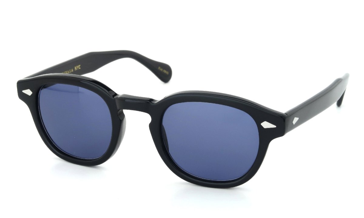 ダークブルーレンズ MOSCOT LEMTOSH 46 BLACK