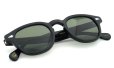 MOSCOT レムトッシュ サングラス BLACK ダークグリーンレンズ