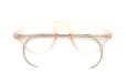 American Optical vintage SAFTY-GOGGLE P3 CRYSTAL-PINK-BEIGE 44-24