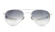 American Optical vintage 1950s Mid-Century-Modern-Pilot White-Gold 1/10 12KGF Grey-Gradation-Lens 12kPads