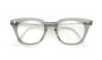 Bausch&Lomb vintage SAFETY CRYSTAL-GREY/GREY-CLEAR クロス鋲 48-22