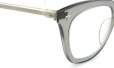 Bausch&Lomb vintage SAFETY CRYSTAL-GREY/GREY-CLEAR クロス鋲 48-22