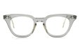 Bausch&Lomb vintage SAFETY CRYSTAL-GREY/GREY-CLEAR クロス鋲 48-22