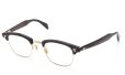 The Spectacle/ American Optical vintage 1950s~1960s マルコムXモデル type:2 ウイング鋲  BrownWood/Gold 46-22