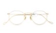 Artcraft Optical vintage 1937 Artbilt P-5 YellowGold 1/10 12KGF 46-22 12k-Solid-Gold-Nose-pad