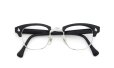 American Optical Vintage 1960s〜1980s Brow Combination AO鋲 Black/Silver 46-22