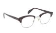 American Optical Vintage 1960s Brow Combination AO鋲 Brown/Silver 48-24