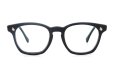 American Optical vintag Safety Glasses 1960s-1970s AO鋲 Square Black 48-20 FLEXI-FIT