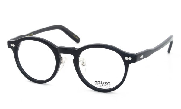 MOSCOT モスコット メガネ MILTZEN-MP ミルツェン メタルアームパット通販 BLACK 46size (正規取扱店：ポンメガネ