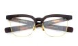 SAUVAGE LE SAMOURAI PM-001B Deep Brown/Gold