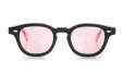 JULIUS TART OPTICAL × HYKE AR-44-22 Black/Flesh Pink