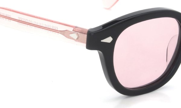 JULIUS TART OPTICAL × HYKE AR-44-22 Black/Flesh Pink