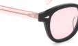 JULIUS TART OPTICAL × HYKE AR-46-22 Black/Flesh Pink