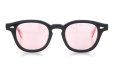 JULIUS TART OPTICAL × HYKE AR-46-22 Black/Flesh Pink