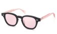 JULIUS TART OPTICAL × HYKE AR-46-22 Black/Flesh Pink