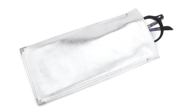 JACQUESMARIEMAGE SOFT POUCH Genuine-Leather Silver JMM-ACCS-015