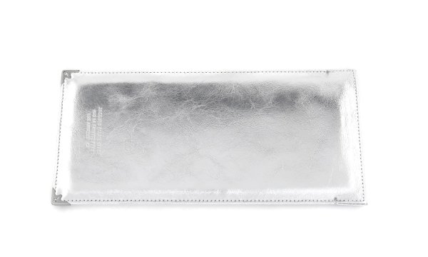 JACQUESMARIEMAGE SOFT POUCH Genuine-Leather Silver JMM-ACCS-015