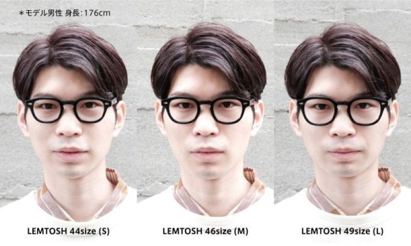 MOSCOT レムトッシュ サングラス BLACK グレーレンズ  サイズサンプル 7