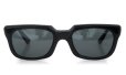 The spectacle 1950s〜1960s Frame Italy IT800 Blk 50-22 #12818