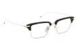 THOM BROWNE TBX422-A-01 52size WhiteGold Black