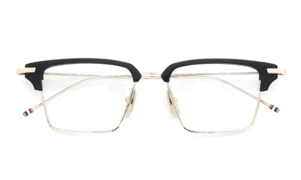 THOM BROWNE TBX422-A-01 52size WhiteGold Black