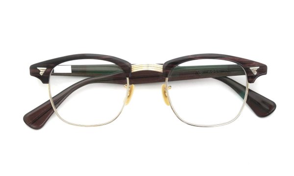 American Optical 1950s〜1960s SIRMONT RS-YG 46-22 #8569