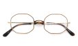Oliver Goldsmith 海外モデル メガネ Oliver Octag with Pad Gold HB 48size