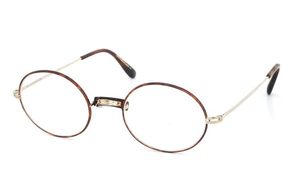 Oliver Goldsmith 海外モデル メガネ Oliver Oval/Pro with Pad Gold MMS 48size