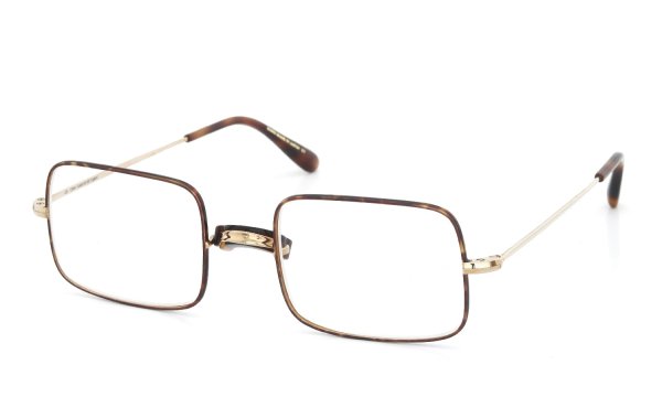 Oliver Goldsmith 海外モデル メガネ Oliver Oblong with Pad Gold MLS 48size