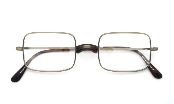 Oliver Goldsmith 海外モデル メガネ Oliver Oblong with Pad Antique Gold 48size