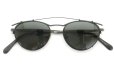 OLIVER PEOPLES 1990's OP-6 GR-986 with Clip