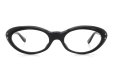 Frame France ABC Optical vintage 1960s-1970s ABC822 Zyl Blk 49-19 #12873