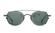 KameManNen クリップオンサングラス KMN-114 46size with clip MBK