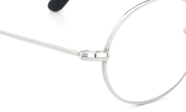 オリバーゴールドスミス メガネ Oliver Oval/Pro 48size Titanium Silver