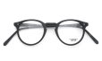 OLIVER PEOPLES 1990s O'MALLEY 43 BLK