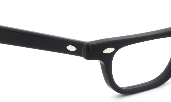 JULIUS TART OPTICAL リーディンググラス HALF EYE BLACK