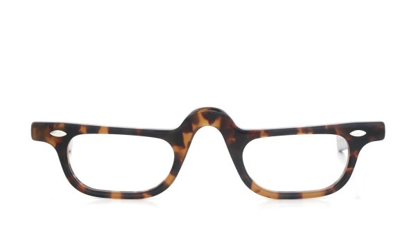 JULIUS TART OPTICAL リーディンググラス HALF EYE TORTOISE