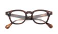 JULIUS TART OPTICAL メガネ通販 AR-46-22 PL-002M DEMI-AMBER