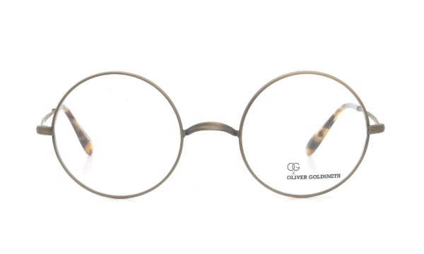 OG×OLIVERGOLDSMITH 海外モデル メガネ Oliver Dundee E Antique Gold