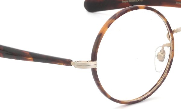 OG×OLIVERGOLDSMITH 海外モデル メガネ RANDLE Sepia Brown LATG