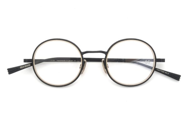 OG×OLIVERGOLDSMITH メガネ KNITTER 44-3 M BLACK