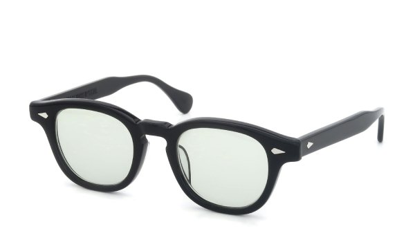 JULIUS TART OPTICAL サングラス通販 AR-46-22 BLACK/ライトグリーンレンズ