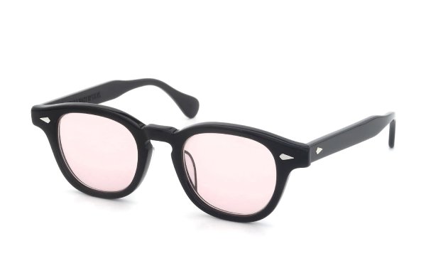 JULIUS TART OPTICAL サングラス通販 AR-46-22 BLACK/ライトピンクレンズ