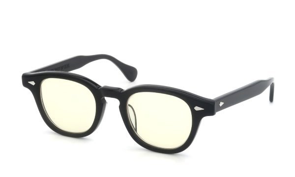 JULIUS TART OPTICAL サングラス AR-46-22 BLACK/ライトイエローレンズ