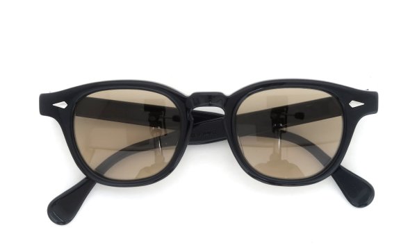 JULIUS TART OPTICAL サングラス通販 AR-46-22 BLACK/ミドルブラウンレンズ